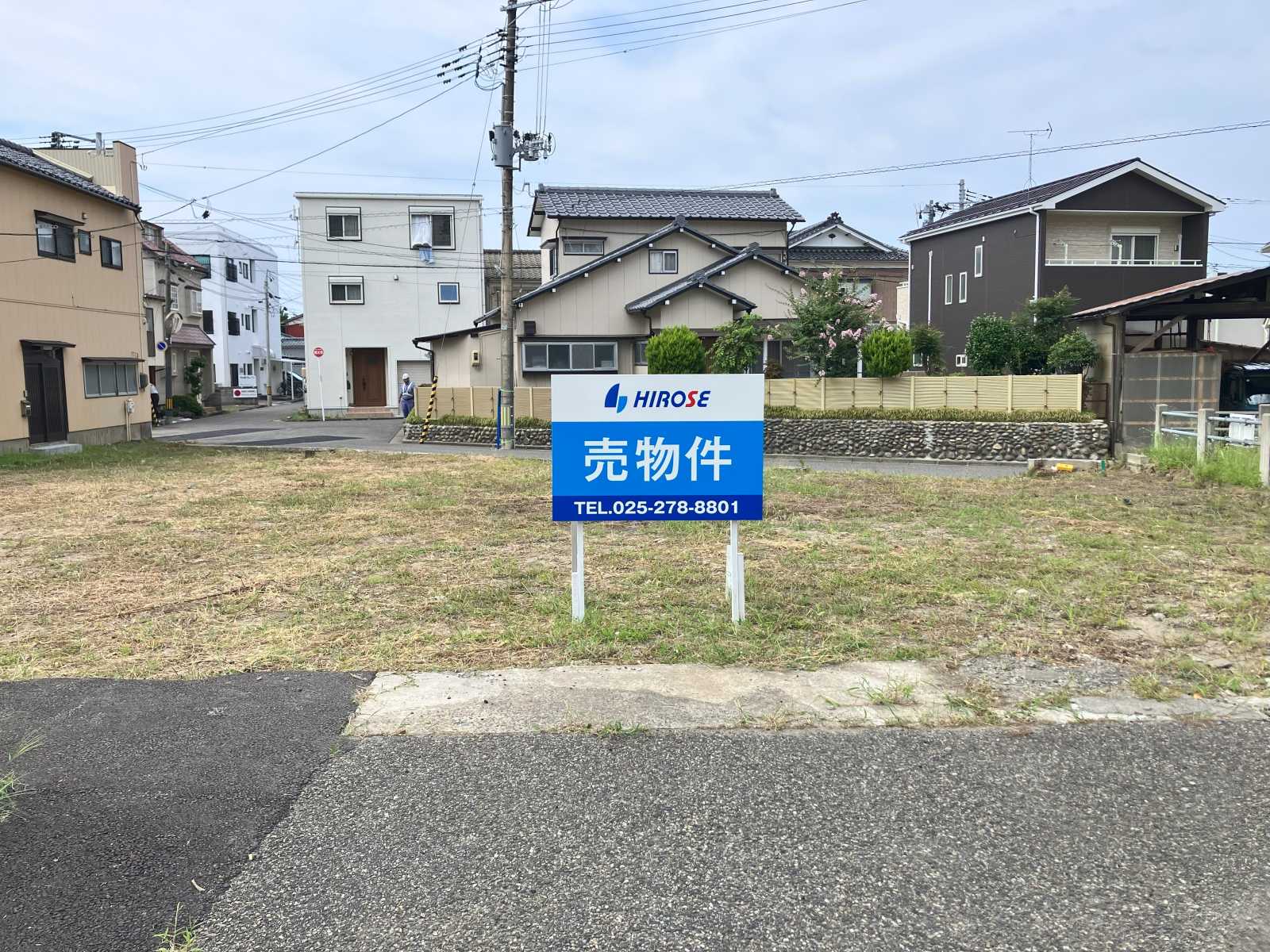 南東側道路 南東側道路