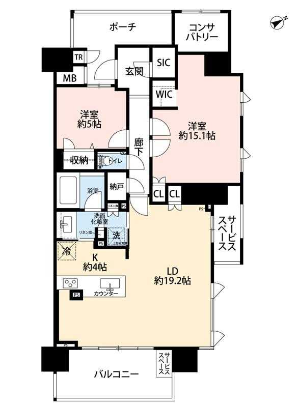 プラウド川端町 1206号室