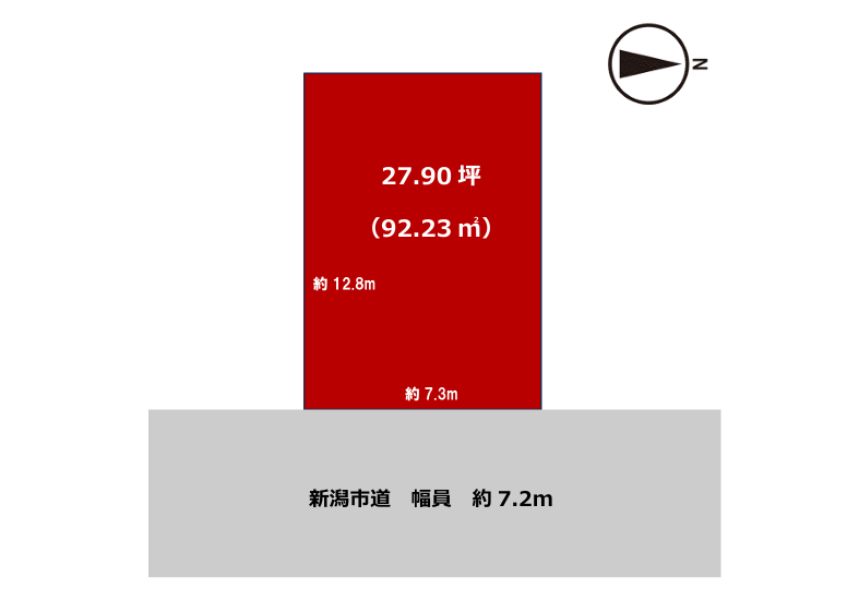 新潟市中央区古町通十三番町 売地 画像7 新潟市中央区古町通十三番町 売地 画像7