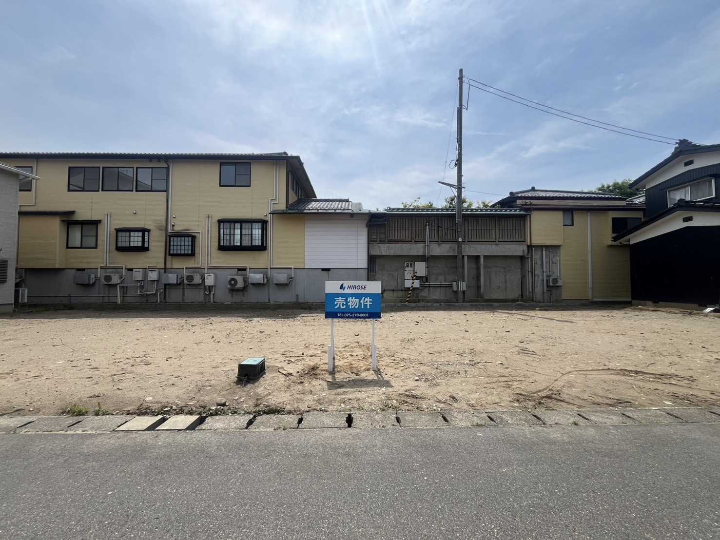 新潟市中央区小張木一丁目 売地②