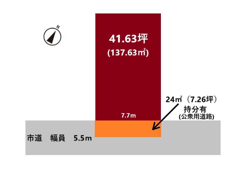 新潟市東区石山三丁目 売地 画像4 新潟市東区石山三丁目 売地 画像4