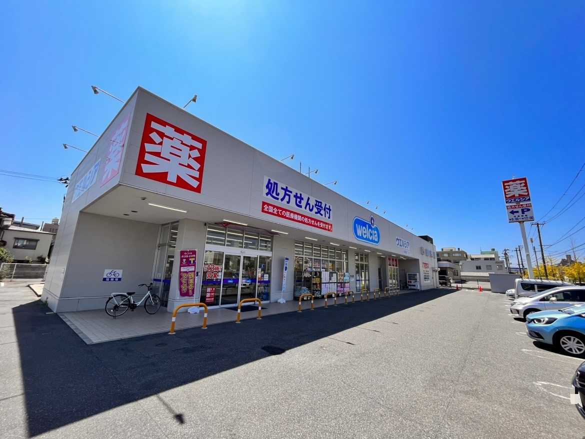 ウエルシア新潟関新1丁目店:徒歩約11分 850m ウエルシア新潟関新1丁目店:徒歩約11分 850m