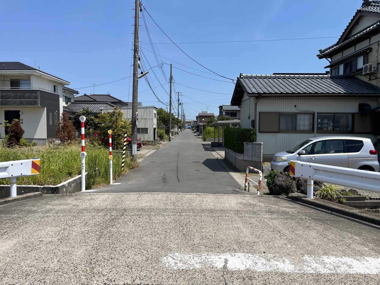 現地写真前面道路(新潟市道 6.0m) 現地写真前面道路(新潟市道 6.0m)