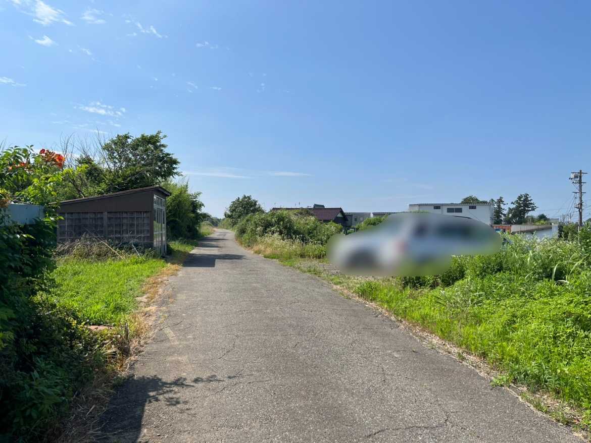 前面道路(新潟市道 4.0m) 前面道路(新潟市道 4.0m)